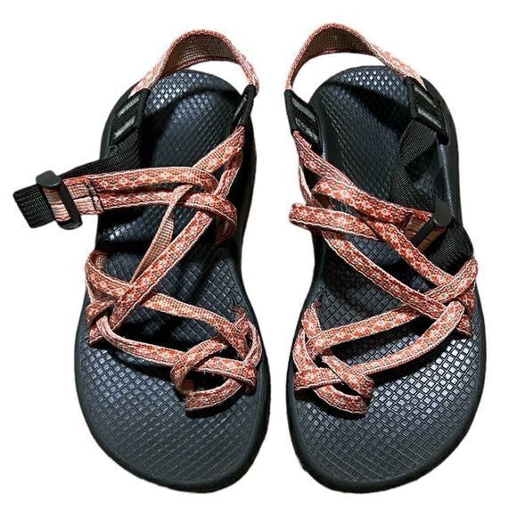 Chaco Size‎ 6 Women’s ZX/2 Patched Amber Double Strap Hiking Sandals - Picture 1 of 7